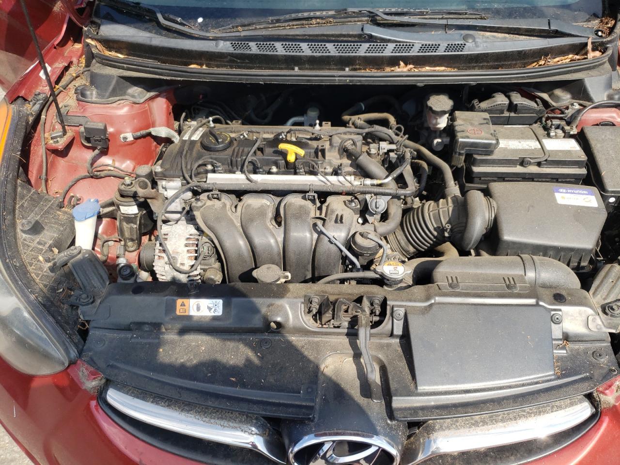 2013 Hyundai Elantra Gls VIN: KMHDH4AE0DU765666 Lot: 81128105