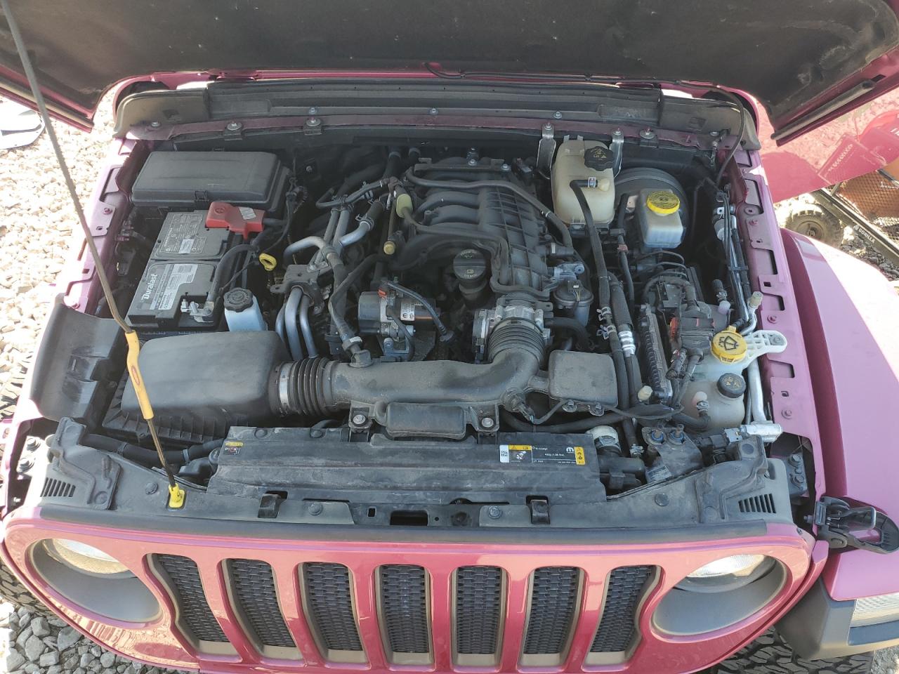 2021 Jeep Wrangler Unlimited Rubicon VIN: 1C4JJXFG0MW872308 Lot: 71817335