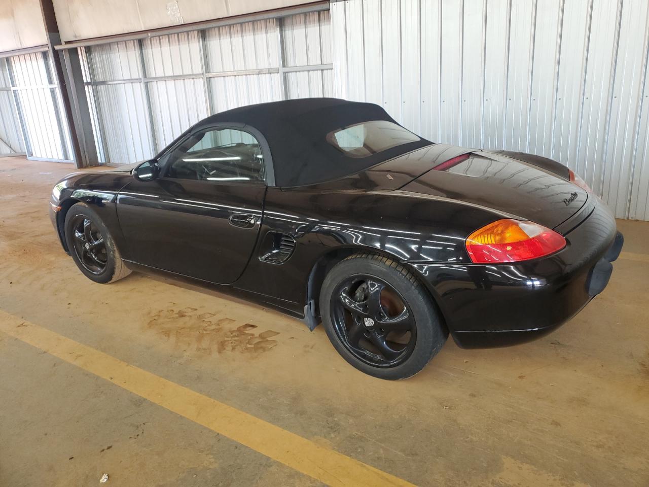 2000 Porsche Boxster black cabrio gas WP0CA298XYU623242 photo #3