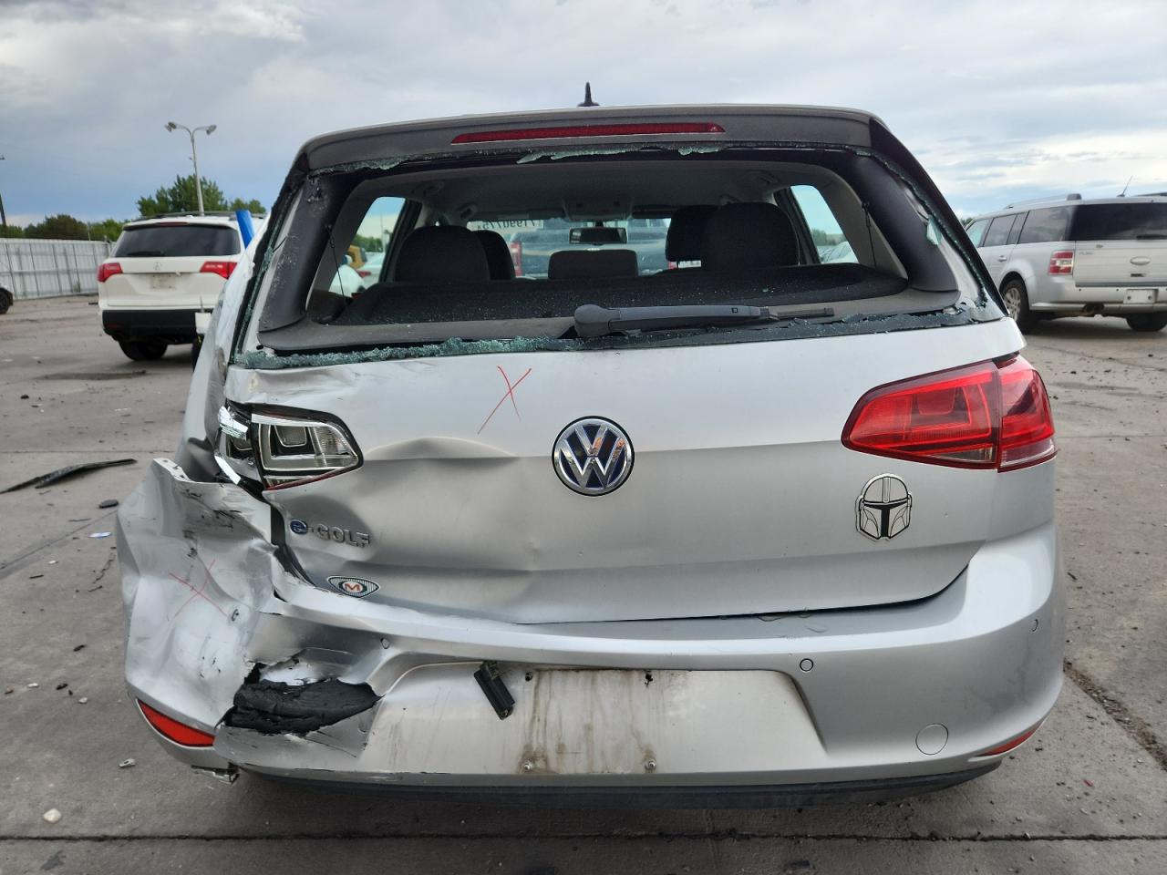 2015 Volkswagen E-Golf Limited VIN: WVWKP7AU3FW905773 Lot: 71990775