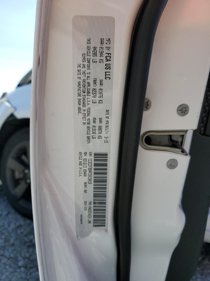 2015 Dodge Dart Sxt VIN: 1C3CDFBB4FD315019 Lot: 81155405
