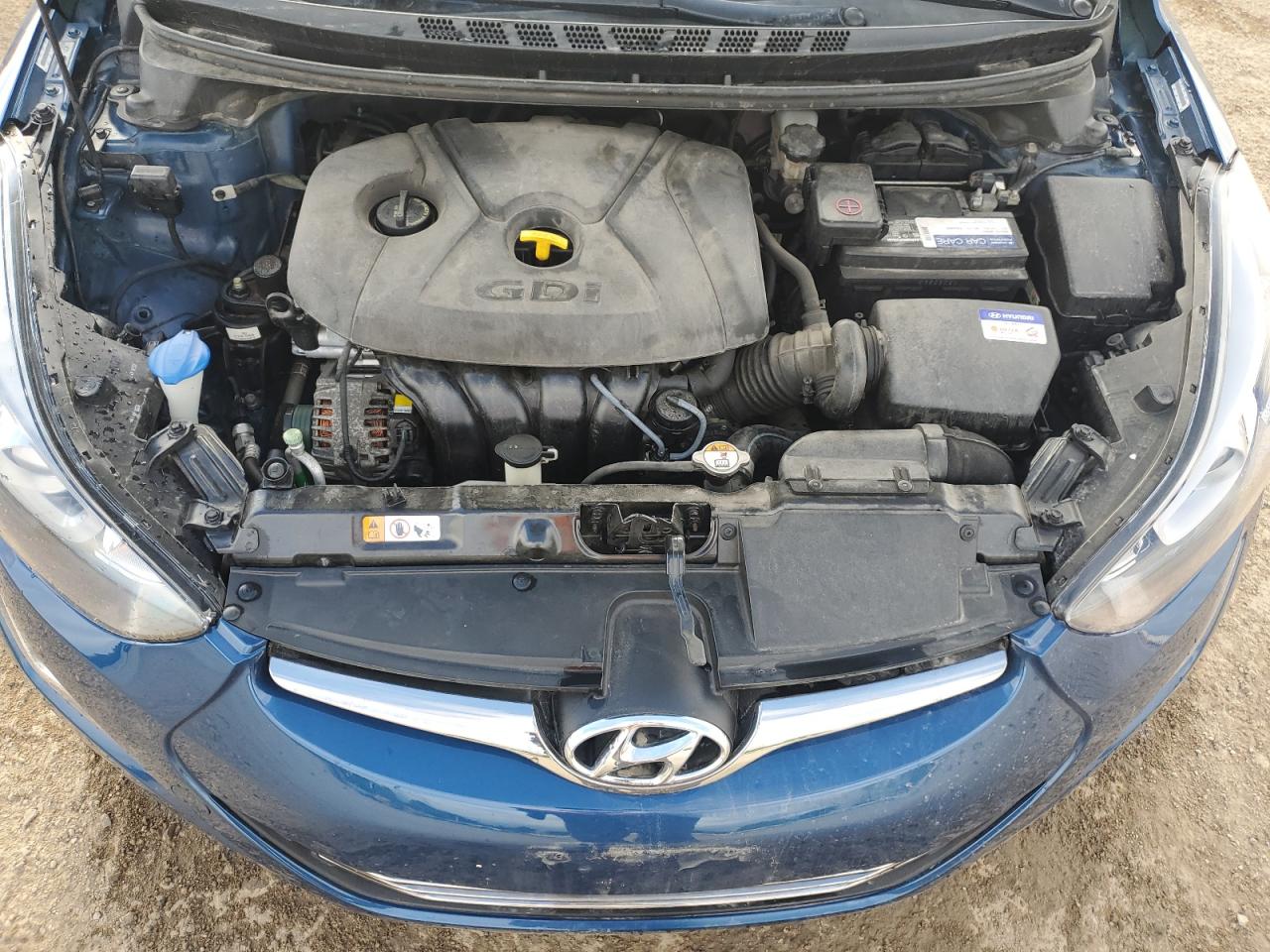 2014 Hyundai Elantra Se VIN: KMHDH4AH7EU035765 Lot: 81630415