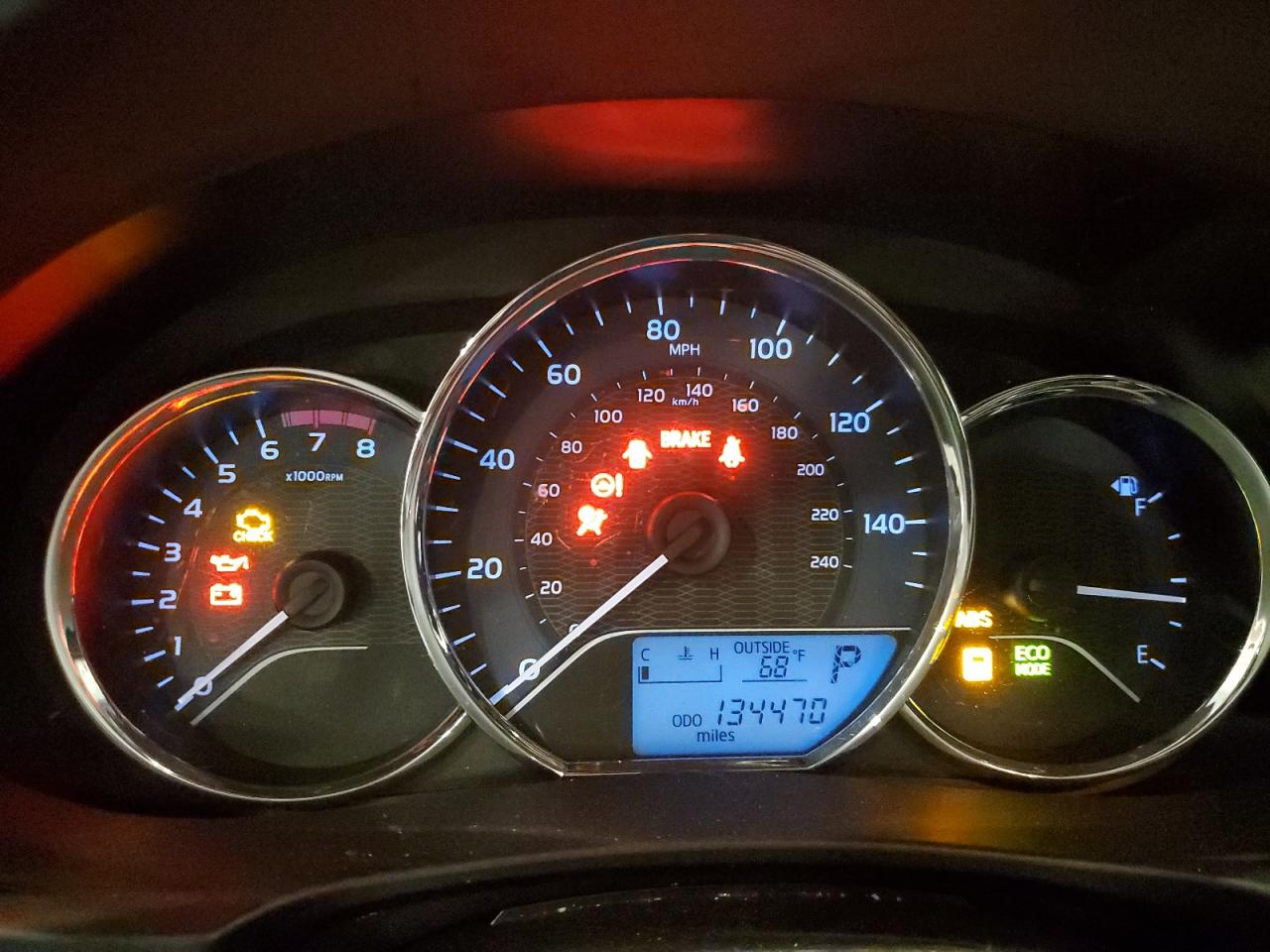 2015 Toyota Corolla Eco VIN: 2T1BPRHE9FC255284 Lot: 84658225