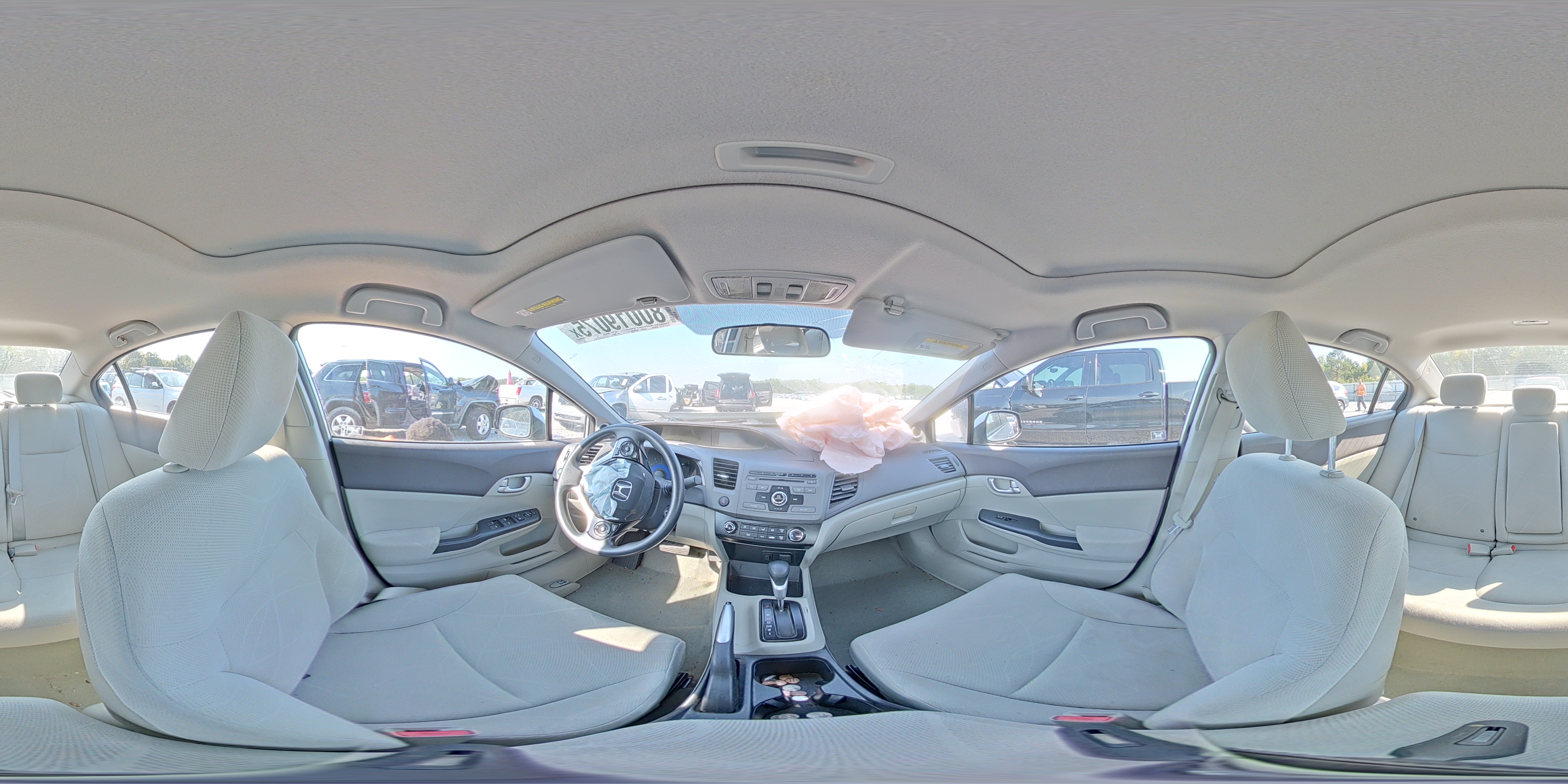 2012 Honda Civic Ex VIN: 2HGFB2F82CH333931 Lot: 80019075