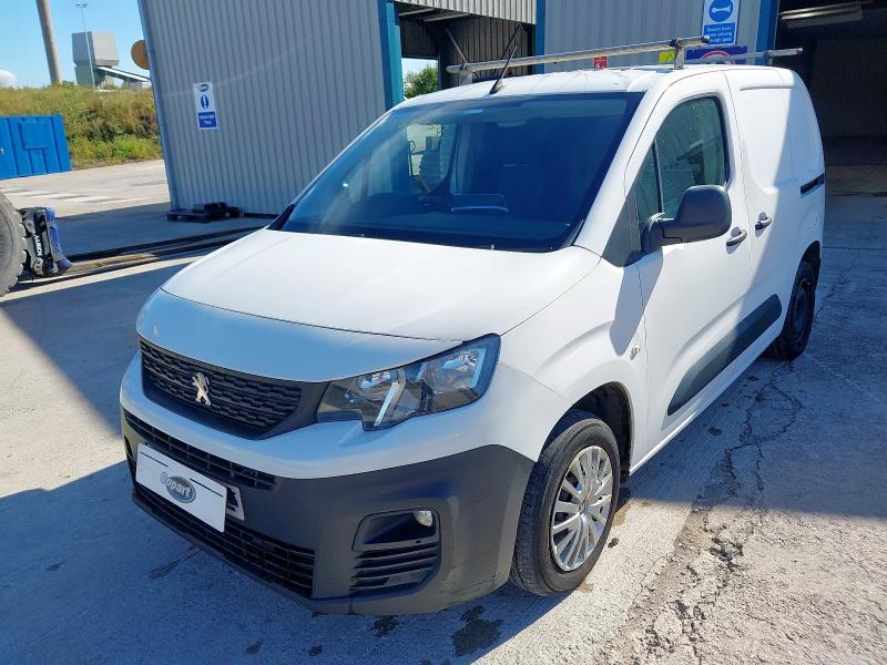 2019 PEUGEOT PARTNER PROFESSIONAL L1 B  for sale at Copart ST HELENS