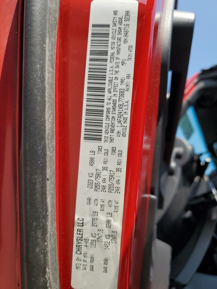 2009 Jeep Wrangler X VIN: 1J4FA241X9L773683 Lot: 81265675