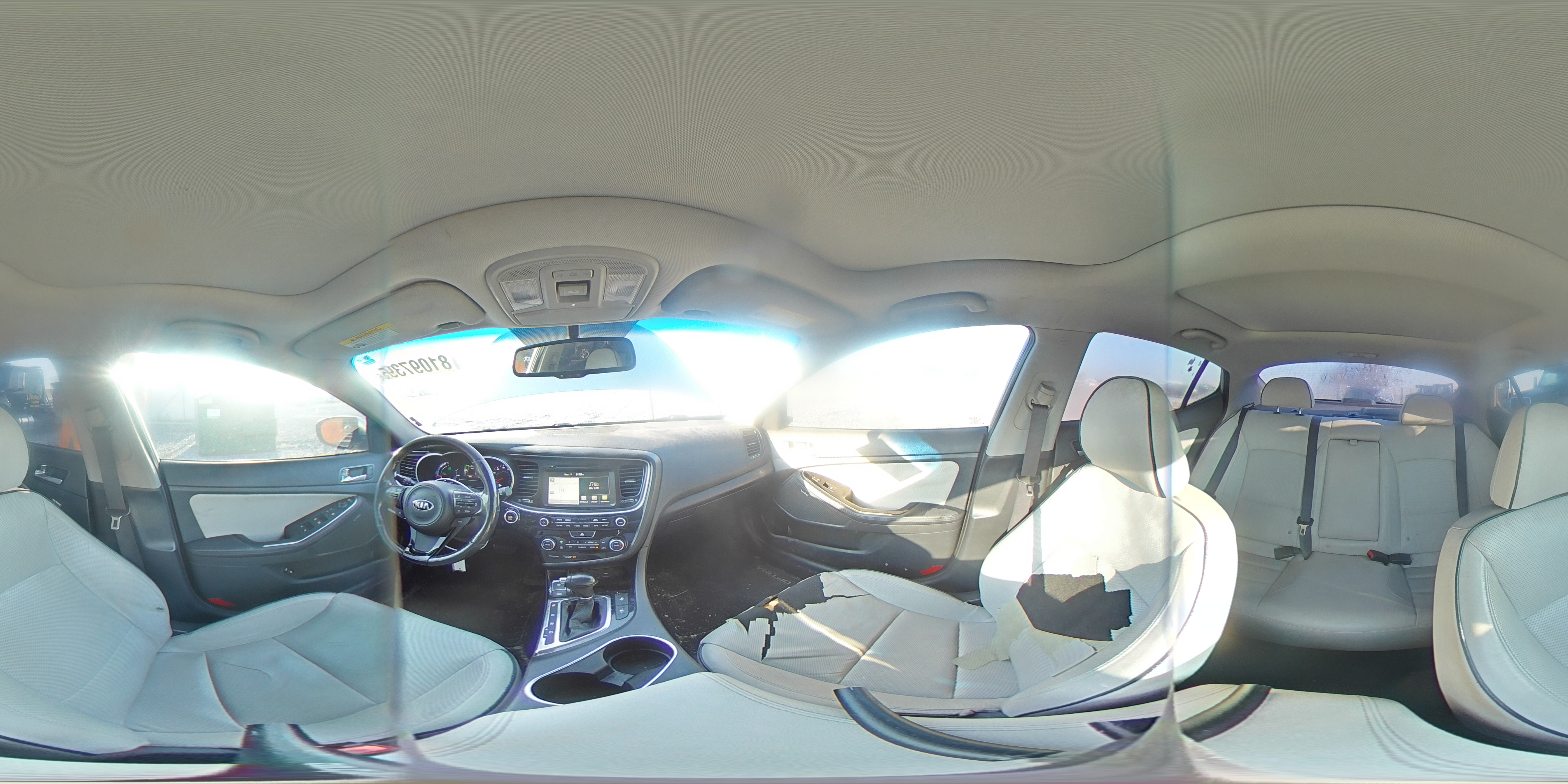 2016 Kia Optima Hybrid VIN: KNAGN4AD1G5098278 Lot: 81097395