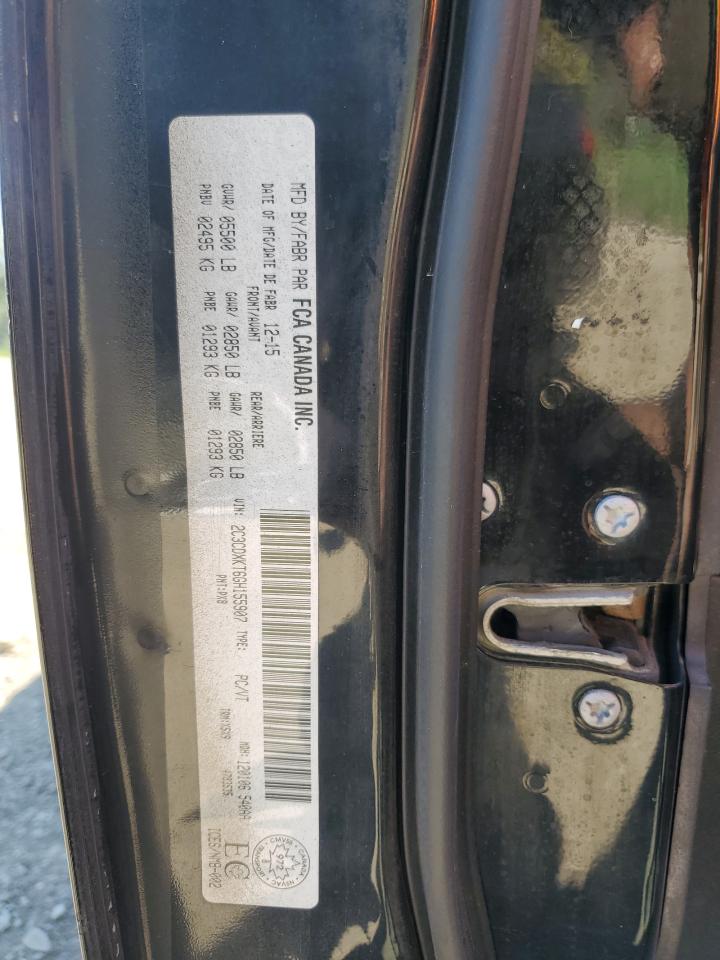 2016 Dodge Charger Police VIN: 2C3CDXKT6GH155907 Lot: 81903325