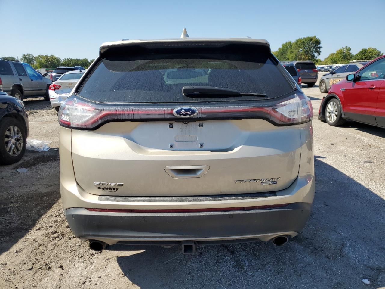 2017 Ford Edge Titanium VIN: 2FMPK4K96HBC17716 Lot: 81849235