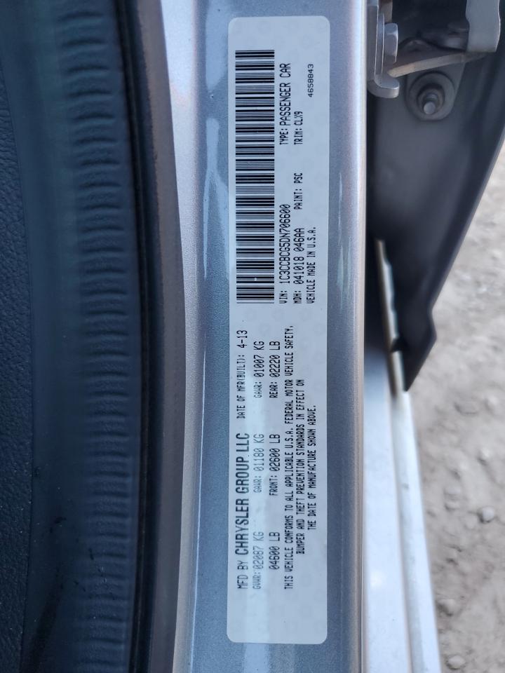 2013 Chrysler 200 Limited VIN: 1C3CCBCG5DN706600 Lot: 82140215