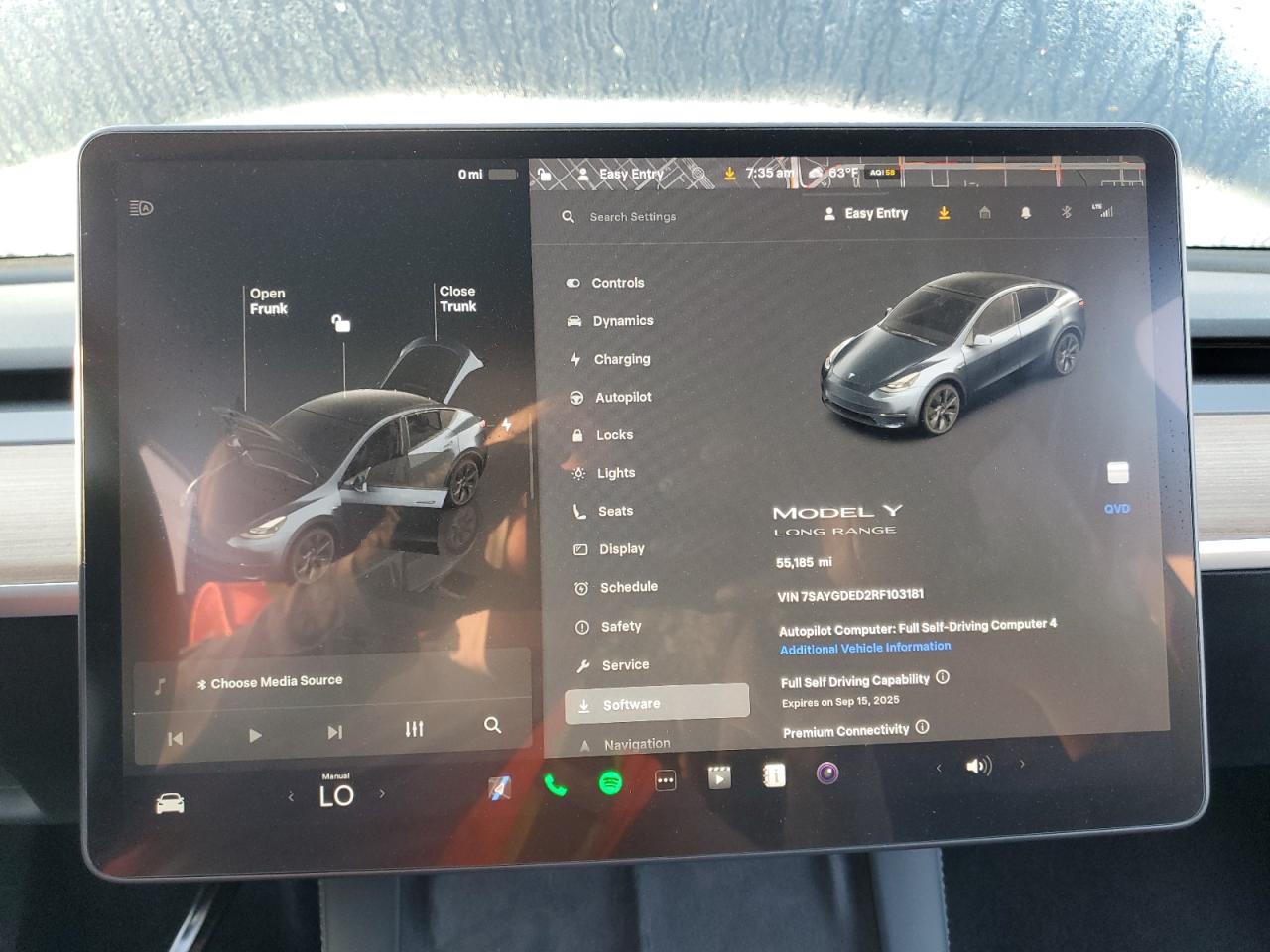 2024 Tesla Model Y VIN: 7SAYGDED2RF103181 Lot: 71843735