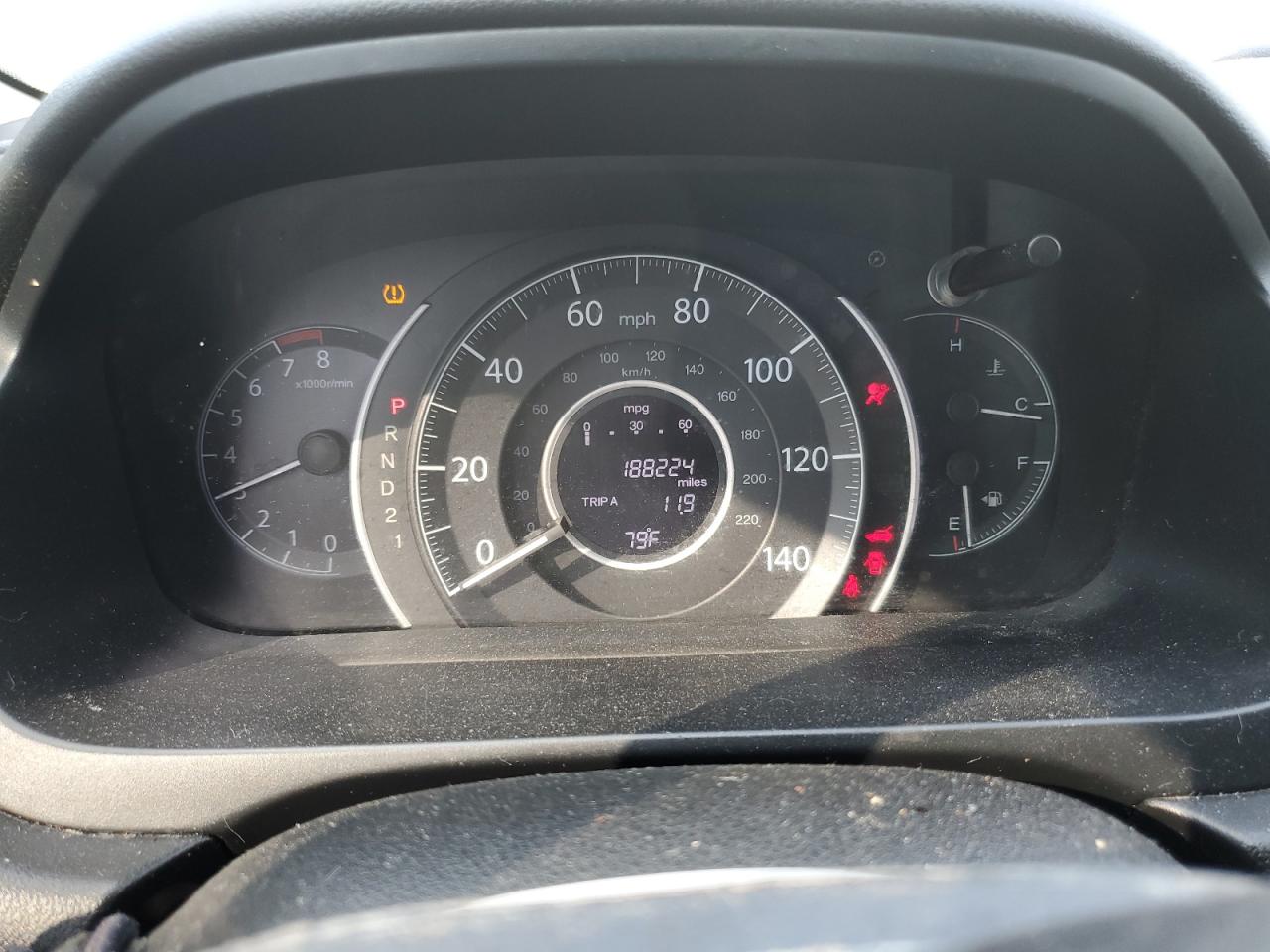 2012 Honda Cr-V Exl VIN: JHLRM3H74CC001284 Lot: 80791225