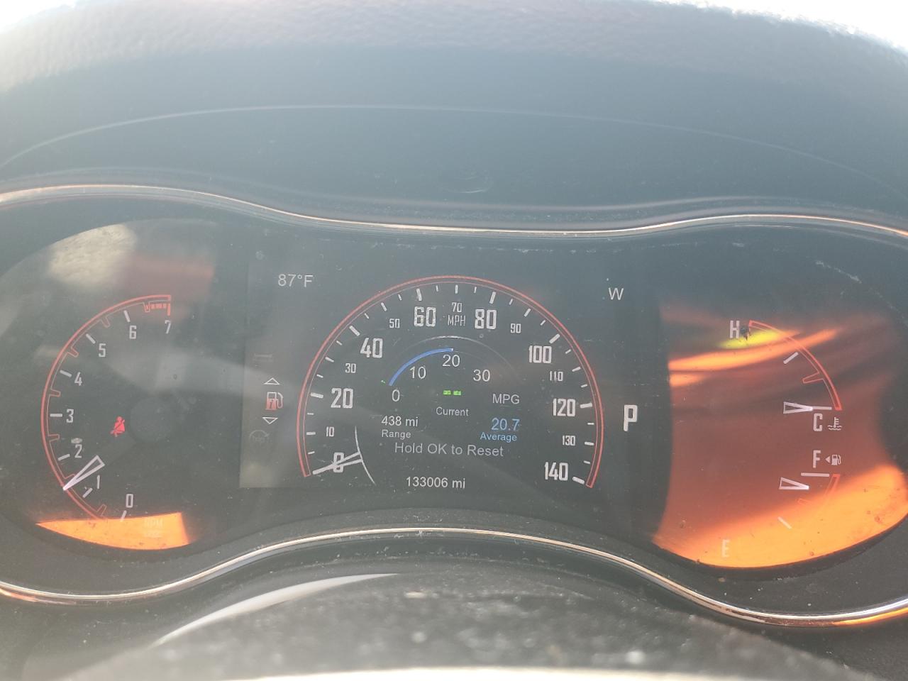 2014 Dodge Durango Sxt VIN: 1C4RDJAG3EC595638 Lot: 81432635