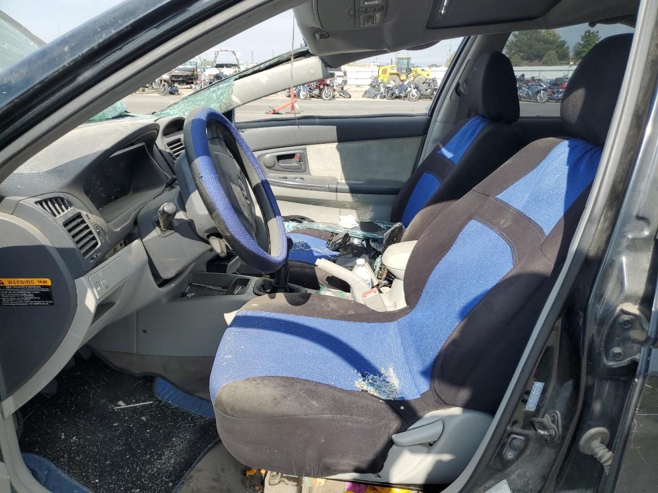 2005 Kia Spectra Lx VIN: KNAFE121155154831 Lot: 72072135