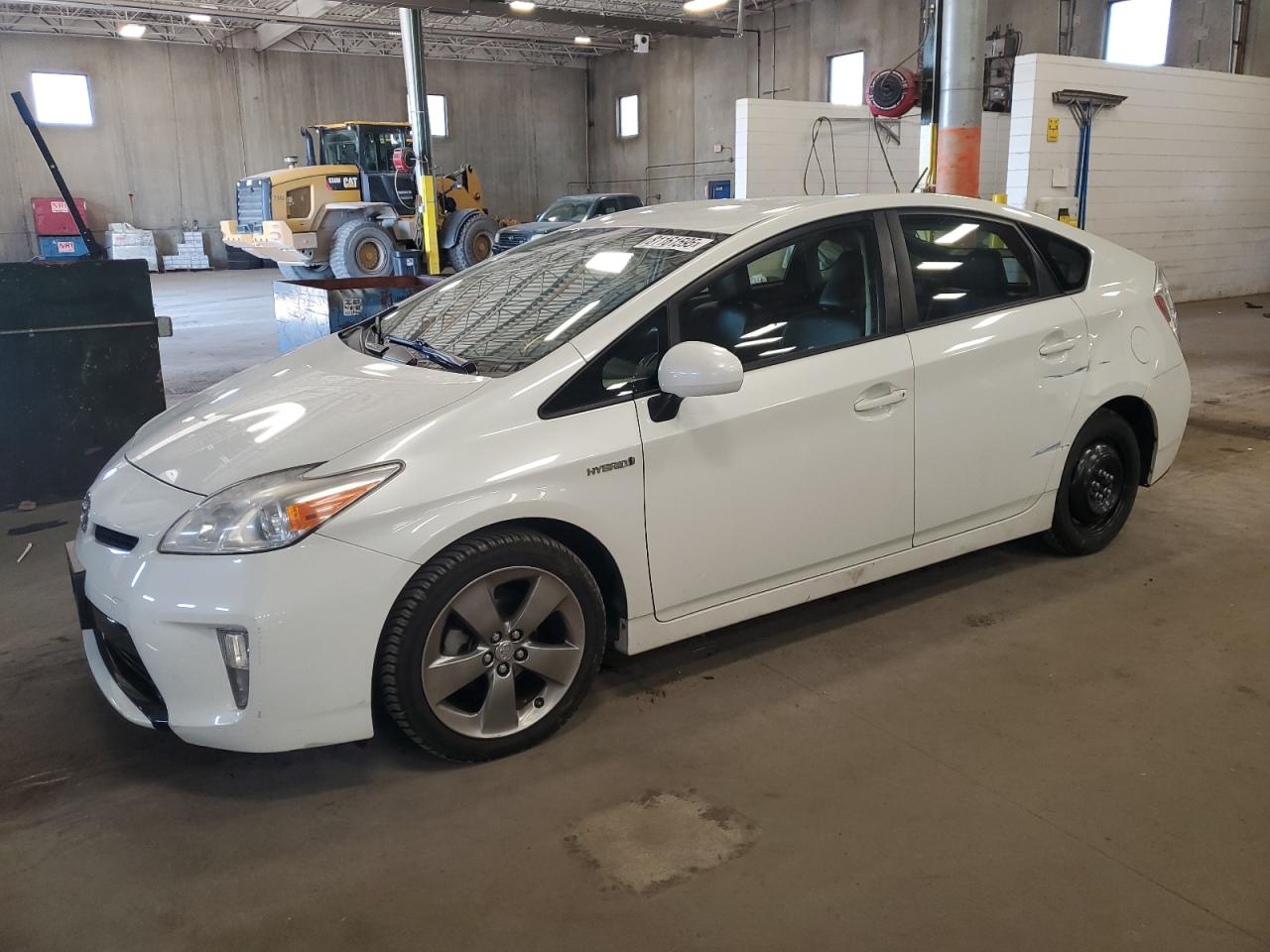 2013 TOYOTA PRIUS WHITE VIN: JTDKN3DU7D1670718