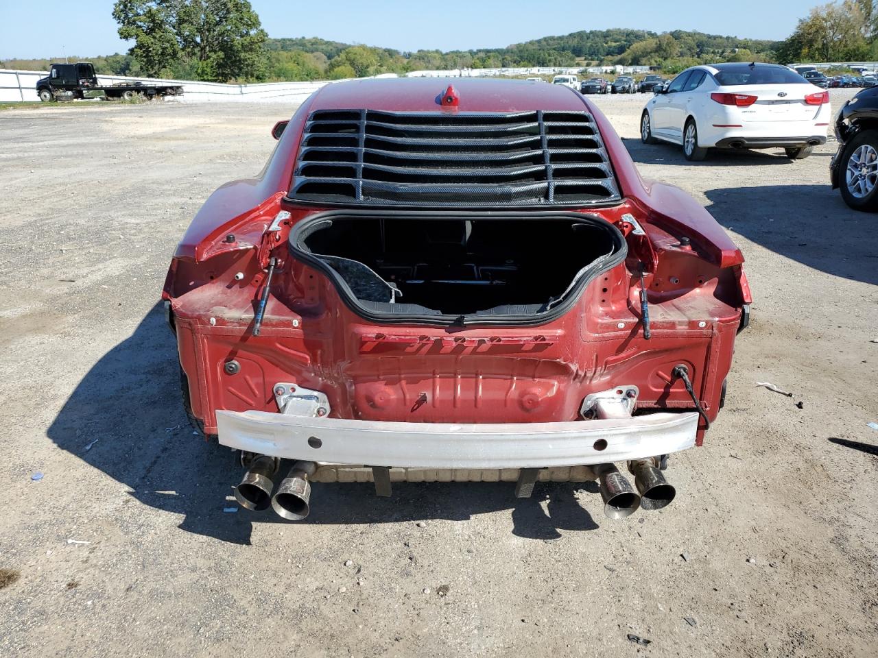 2022 Chevrolet Camaro Zl1 VIN: 1G1FK1R60N0107941 Lot: 81065355