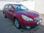 2010 SUBARU OUTBACK SE SYM-AL AWD CVT 2.5I SE OUTBACK 5DR LINEARTRONIC for sale at Copart WHITBURN