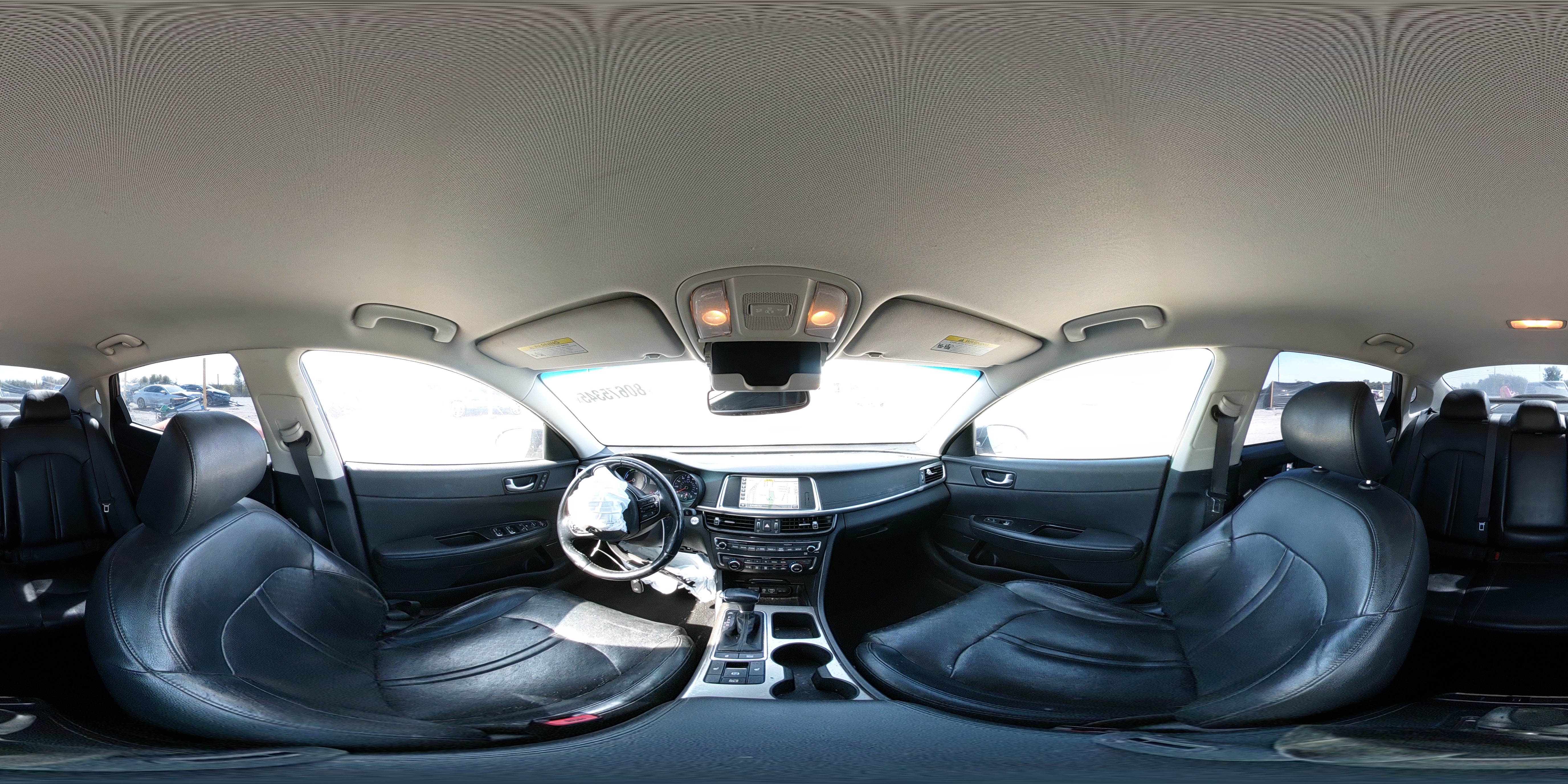 2017 Kia Optima Hybrid VIN: KNAGU4LE4H5015064 Lot: 80675345