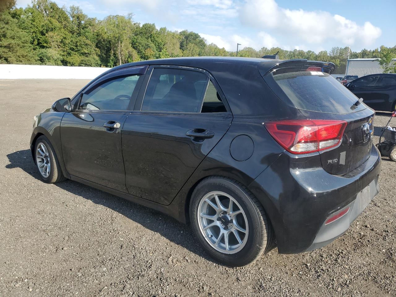 2018 Kia Rio Lx black  gas 3KPA25AB7JE085794 photo #3