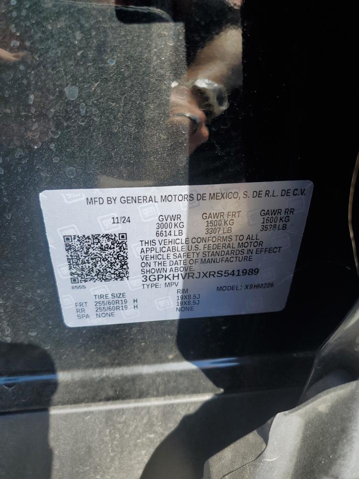 2024 Honda Prologue Ex VIN: 3GPKHVRJXRS541989 Lot: 80293555