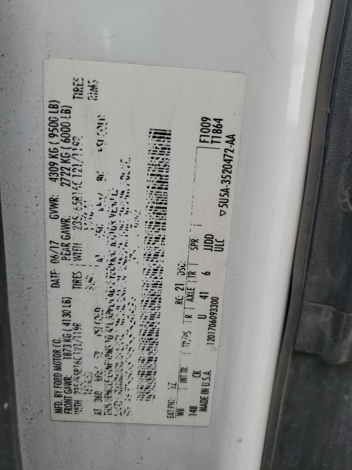 2017 Ford Transit T-350 VIN: 1FTBW3XM5HKB26422 Lot: 81663285