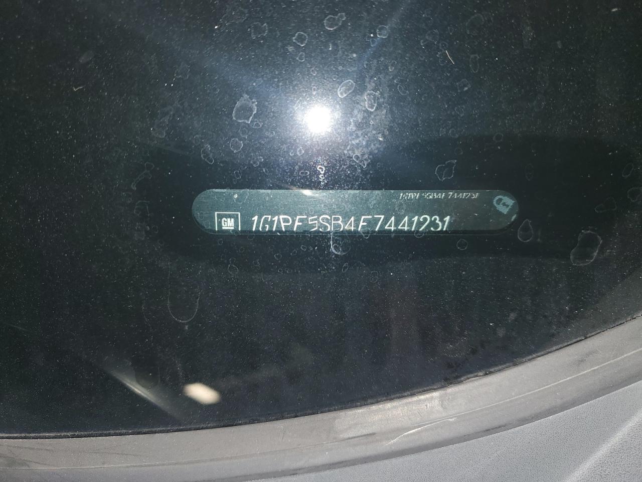 2014 Chevrolet Cruze Lt VIN: 1G1PE5SB4E7441231 Lot: 82149005