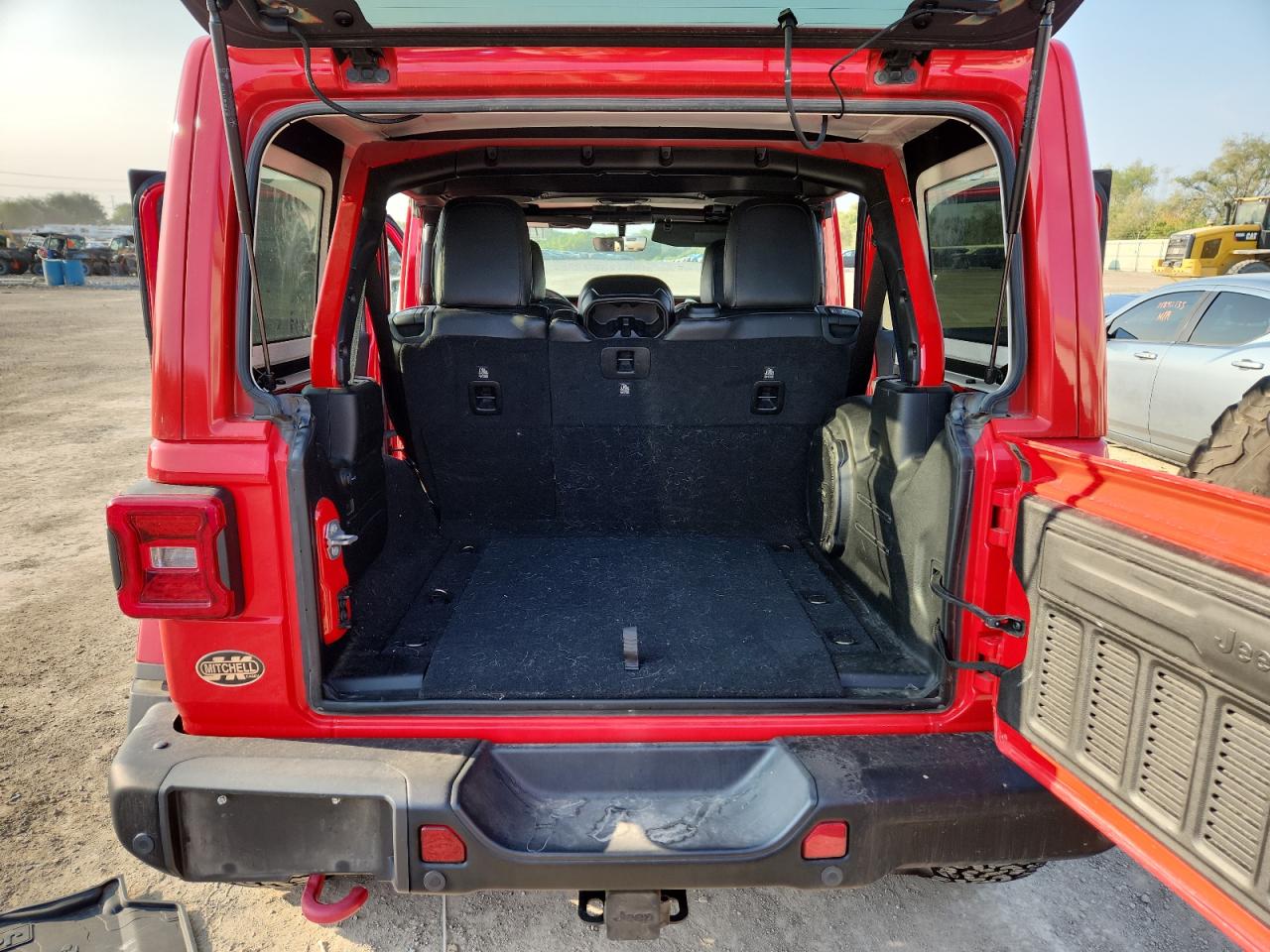 2018 Jeep Wrangler Unlimited Rubicon VIN: 1C4HJXFG6JW257109 Lot: 71781835