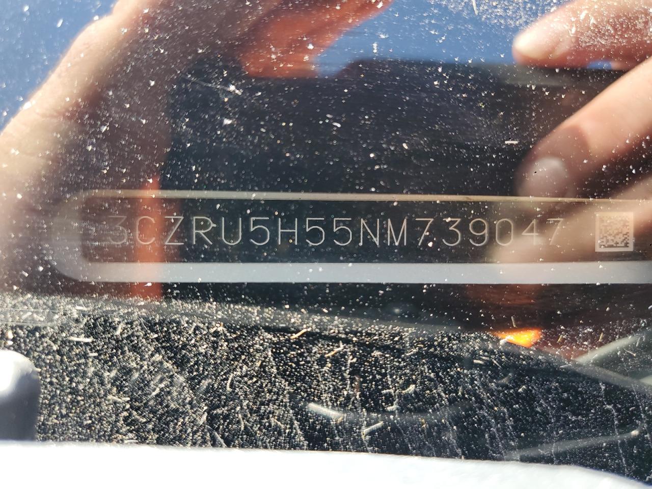 2022 Honda Hr-V Ex VIN: 3CZRU5H55NM739047 Lot: 84359935