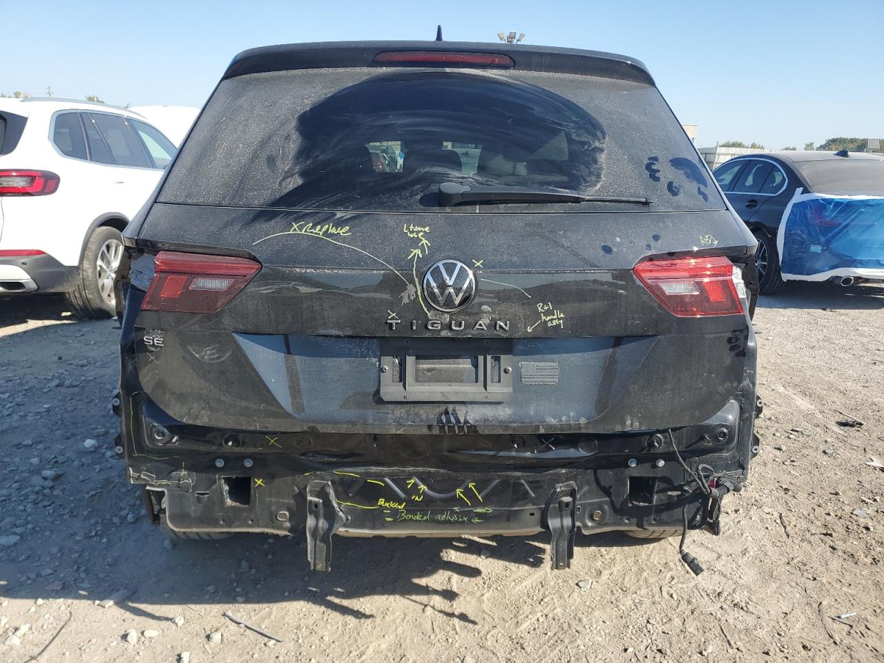 2022 Volkswagen Tiguan Se R-Line Black VIN: 3VVCB7AX0NM159229 Lot: 72049275