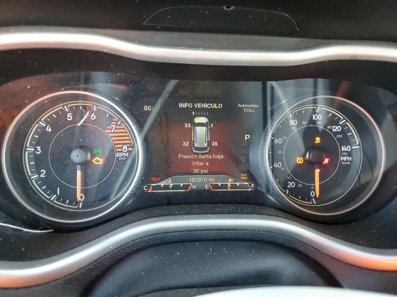 2016 Jeep Cherokee Trailhawk VIN: 1C4PJMBS4GW341216 Lot: 81330505