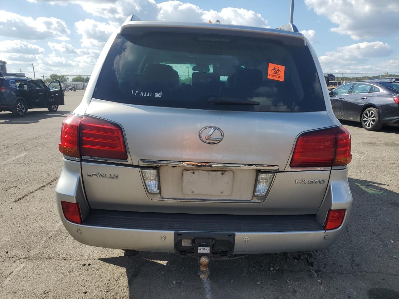 2008 Lexus Lx 570 VIN: JTJHY00WX84017616 Lot: 84180865
