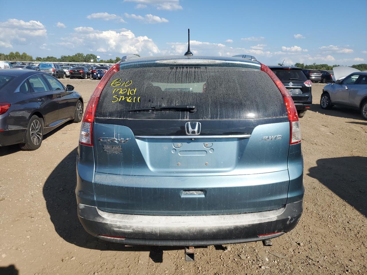 2013 Honda Cr-V Exl VIN: 2HKRM4H78DH692148 Lot: 69024075