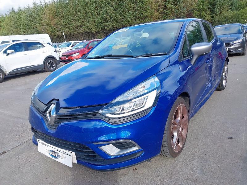 2018 RENAULT CLIO GT LINE TCE  for sale at Copart WHITBURN