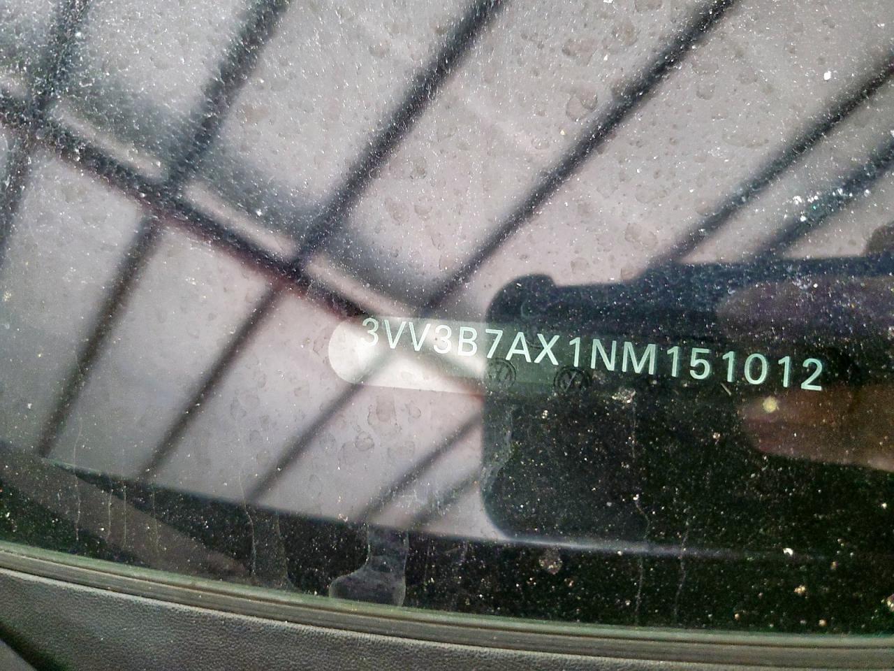 2022 Volkswagen Tiguan Se VIN: 3VV3B7AX1NM151012 Lot: 80038775