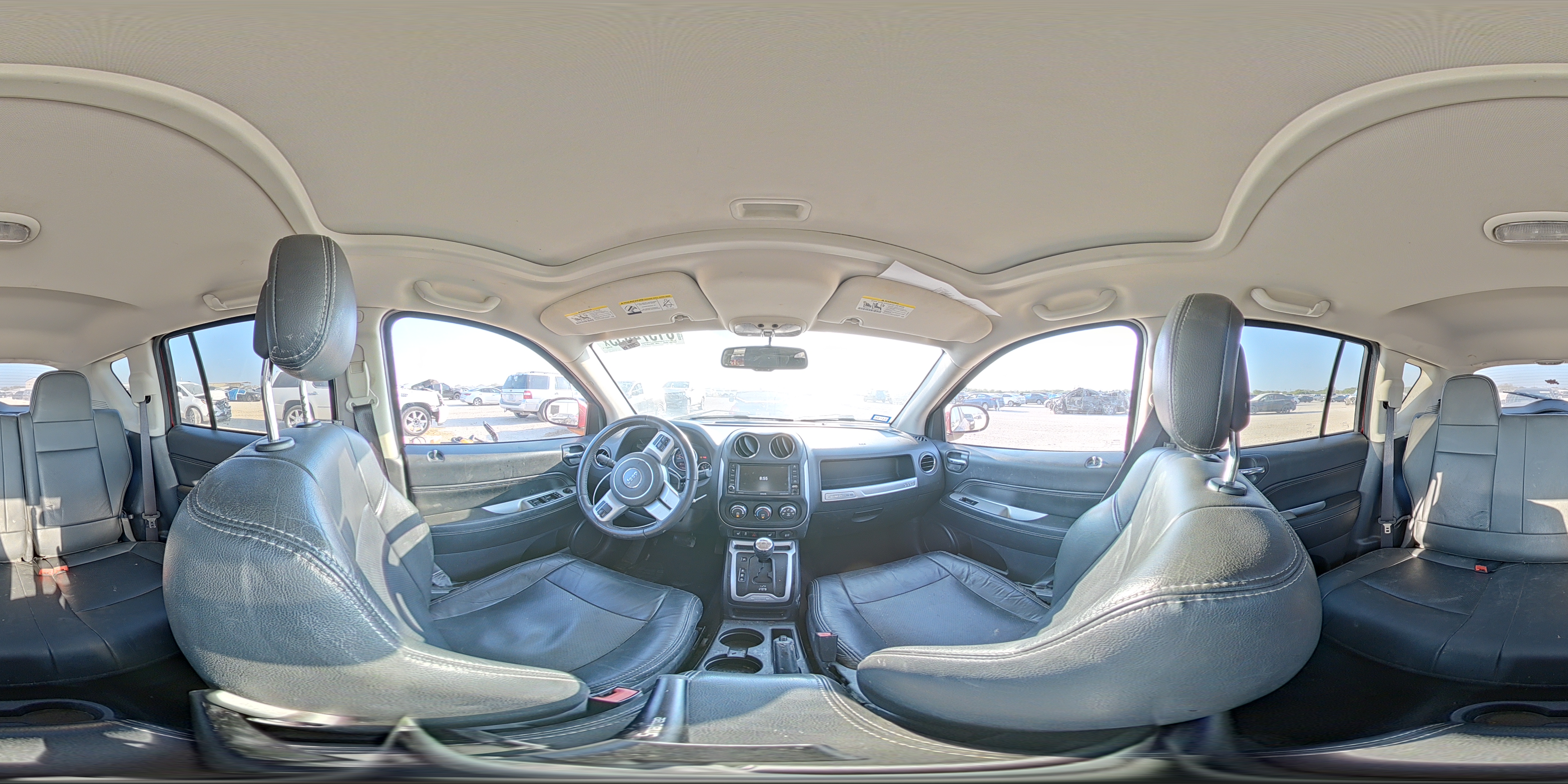 2017 Jeep Compass Latitude VIN: 1C4NJDEB4HD192211 Lot: 81574855