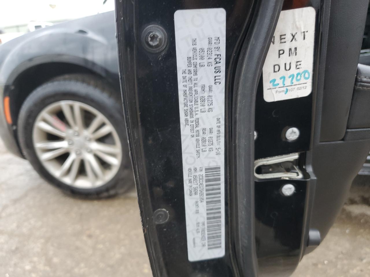 2016 Chrysler 300C VIN: 2C3CCAEG7GH261054 Lot: 70771095