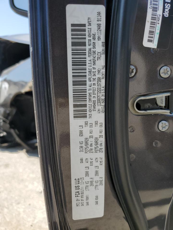 2016 Ram 1500 St VIN: 1C6RR7FT2GS197380 Lot: 71688735