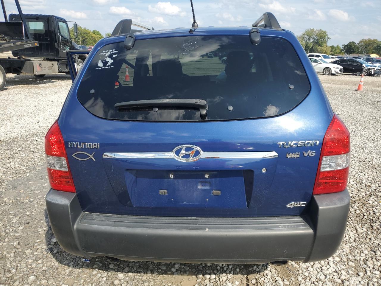 2008 Hyundai Tucson Se VIN: KM8JN72D08U846627 Lot: 71817475