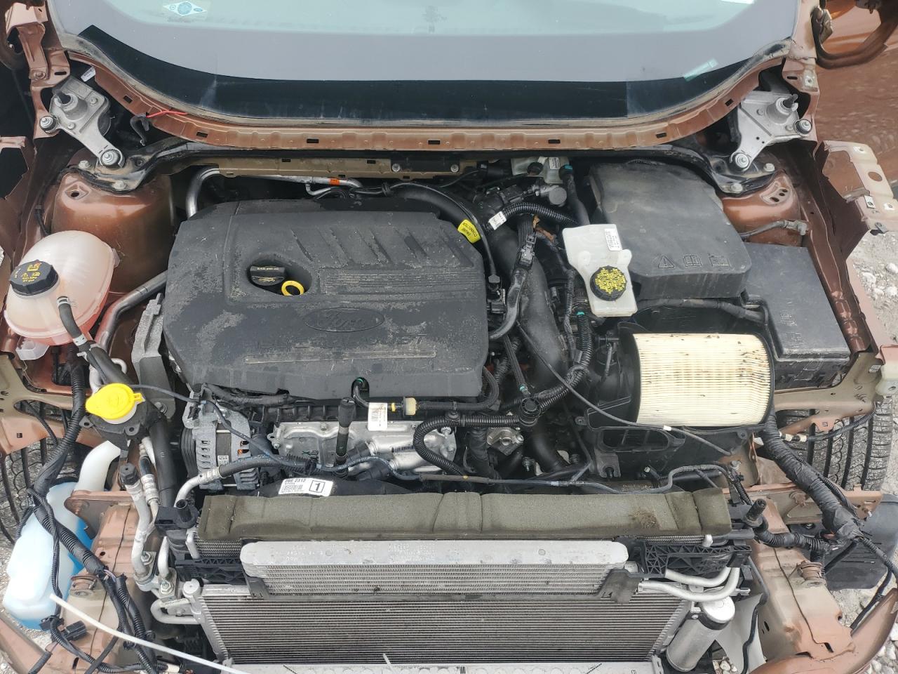 2017 Ford Escape Titanium VIN: 1FMCU0JD5HUD58892 Lot: 81514305