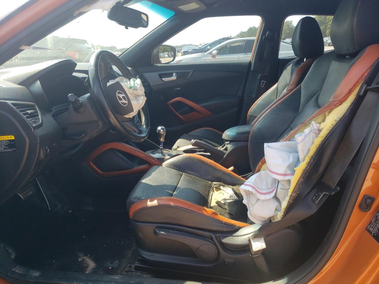 2016 Hyundai Veloster Turbo VIN: KMHTC6AE5GU284242 Lot: 81329285