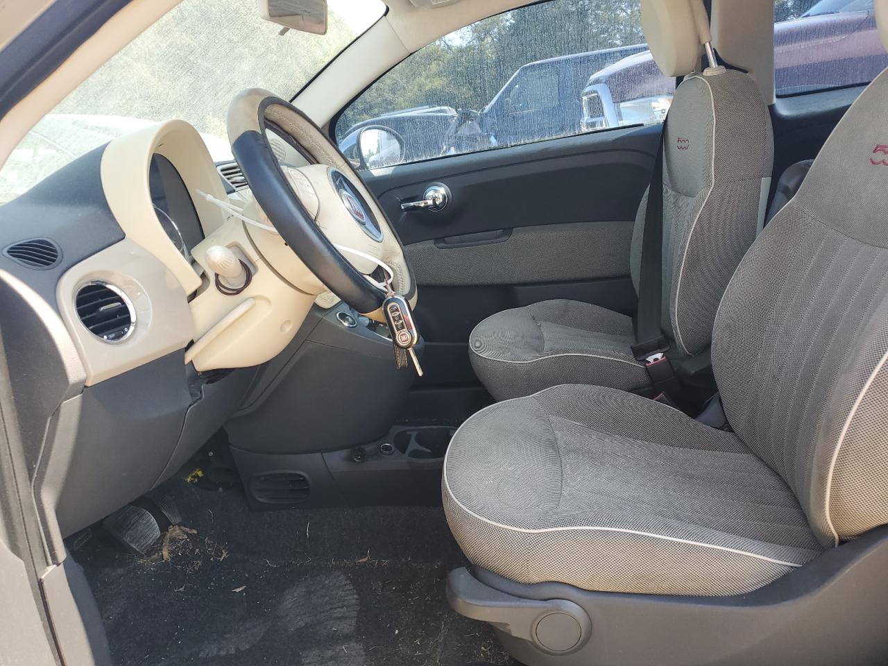 2012 Fiat 500 Lounge VIN: 3C3CFFCR8CT106362 Lot: 80553145