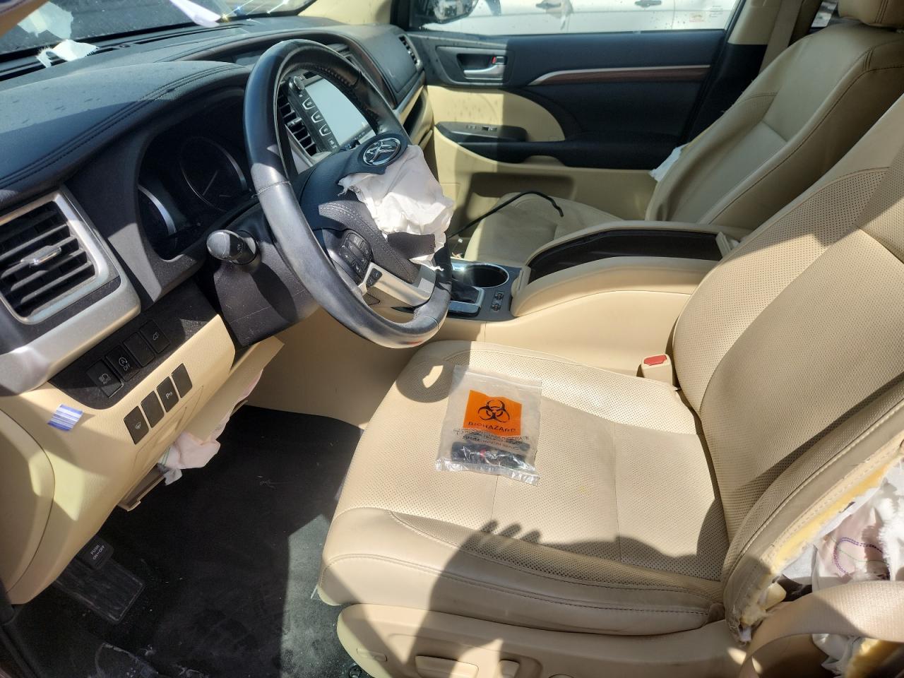 2019 Toyota Highlander Limited VIN: 5TDYZRFH1KS296611 Lot: 81522575