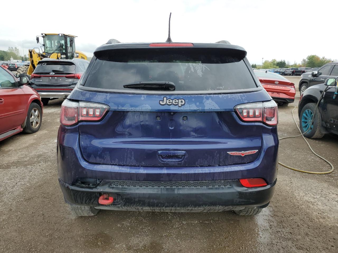 2018 Jeep Compass Trailhawk VIN: 3C4NJDDB3JT417204 Lot: 71890115