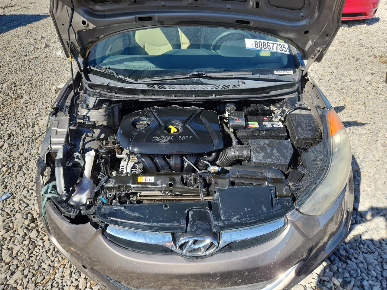 2013 Hyundai Elantra Gls VIN: 5NPDH4AE1DH323106 Lot: 80867735