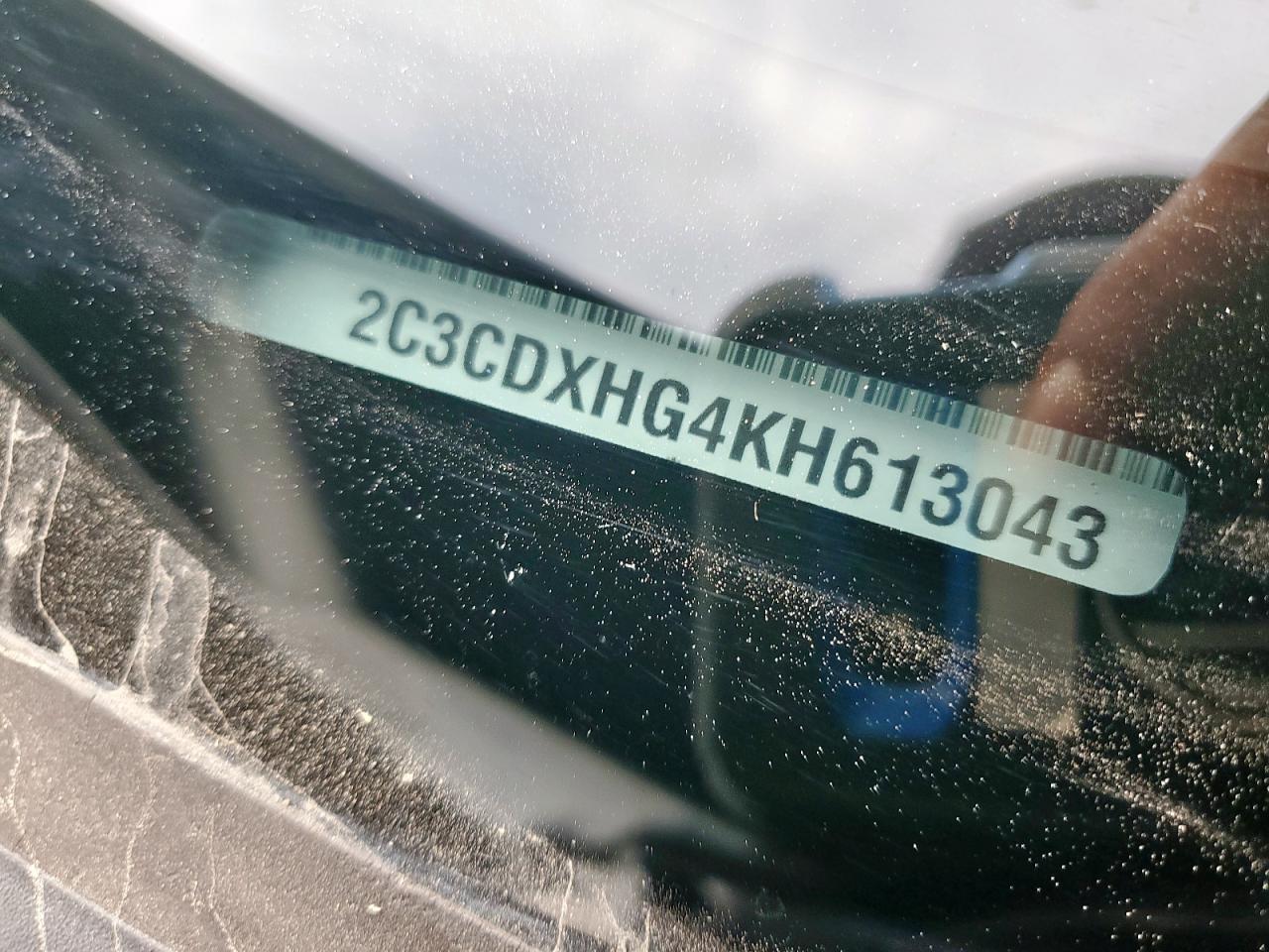 2019 Dodge Charger Gt VIN: 2C3CDXHG4KH613043 Lot: 80589765