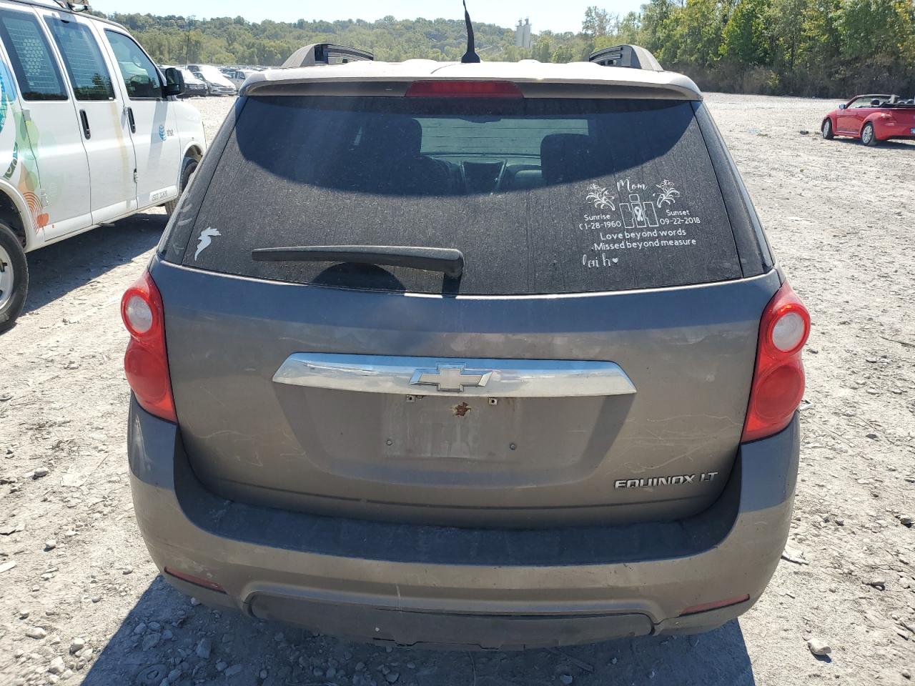 2012 Chevrolet Equinox Lt VIN: 2GNALDEK5C6285651 Lot: 71635555