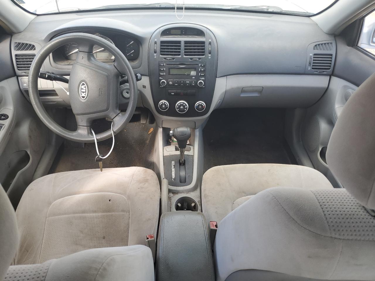 2007 Kia Spectra Ex VIN: KNAFE122675469507 Lot: 81209175