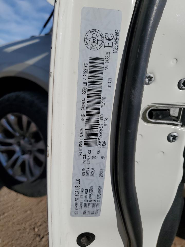 2016 Ram 1500 Longhorn VIN: 1C6RR7PM0GS345131 Lot: 81086465