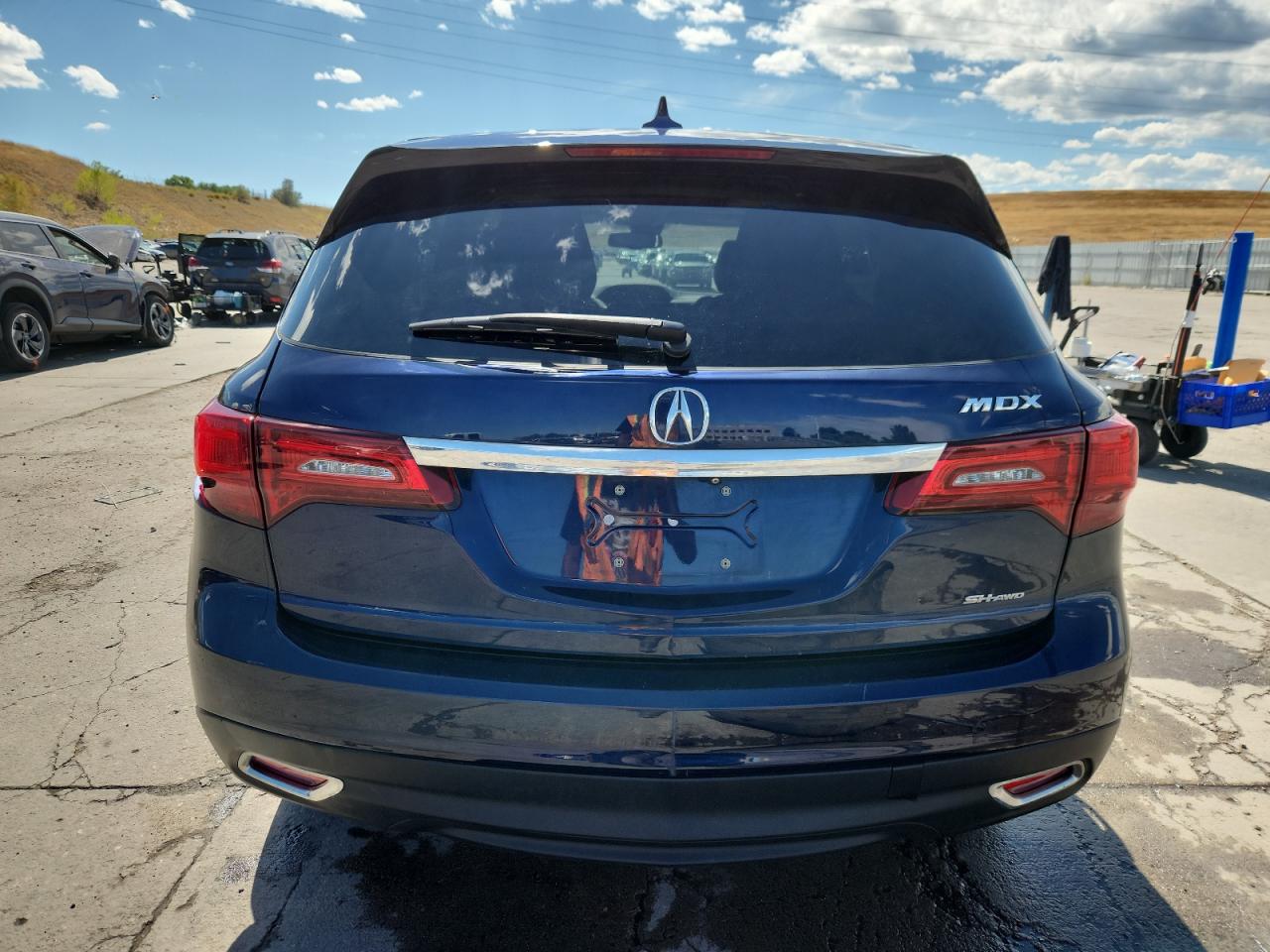 2014 Acura Mdx Technology VIN: 5FRYD4H40EB033772 Lot: 80495795