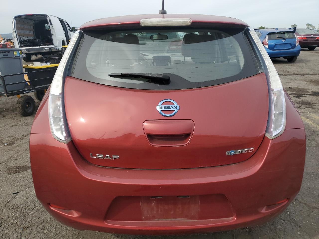 2012 Nissan Leaf Sv VIN: JN1AZ0CP6CT016843 Lot: 81928495